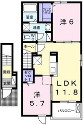 グラース・アンジュＧの物件間取画像